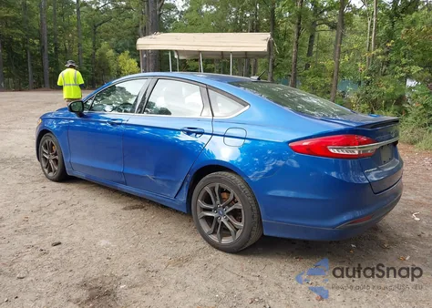 2018 Ford Fusion Se из США, поврежденный, VIN 3FA6P0H73JR184509